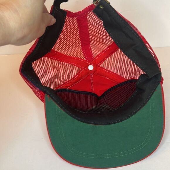 VINTAGE Union Made Des Moines Golf & Country Club Mesh Rope Hat - Picture 3 of 9